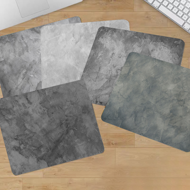 Desk Setup Grey - Коврик для мыши, серый текстурный Настольный
