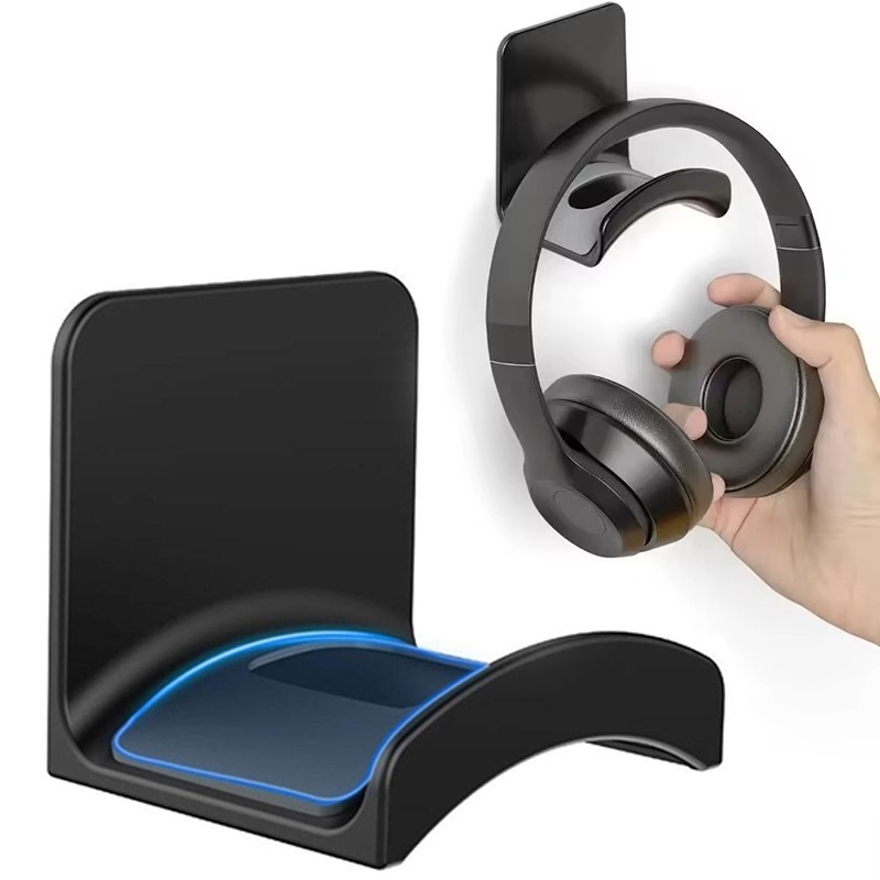 Headphone Hook Under - Универсальный настенный держатель для наушников, подставка