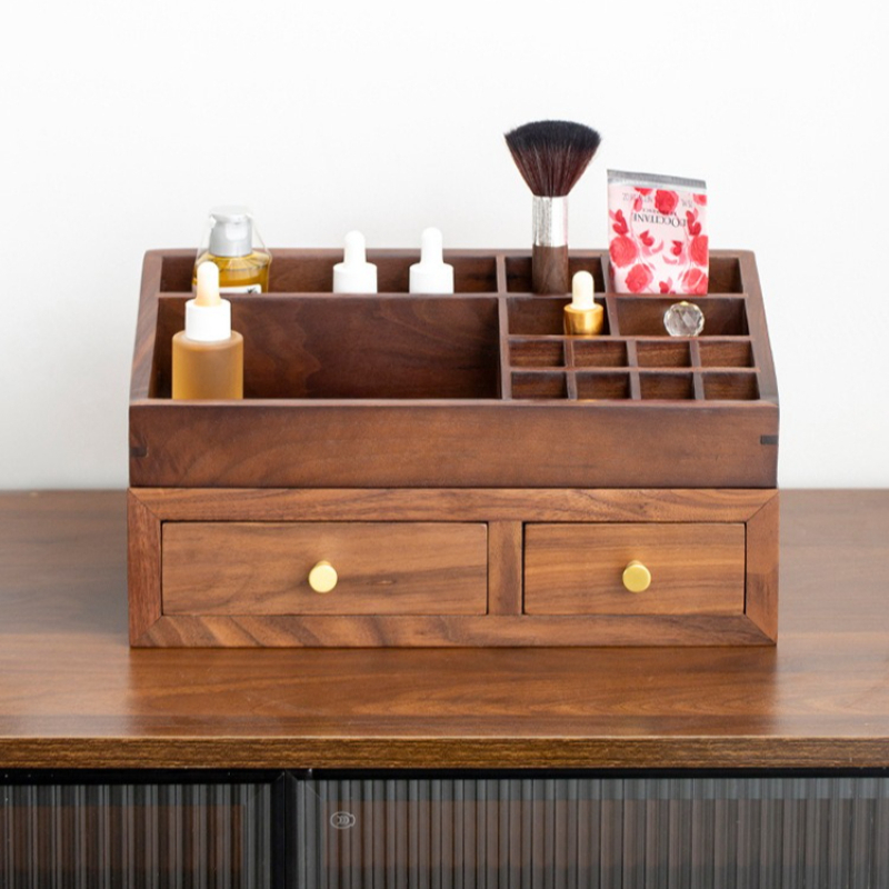 Drawer Organizer Bamboo - Двухуровневый органайзер из массива дерева, съемный