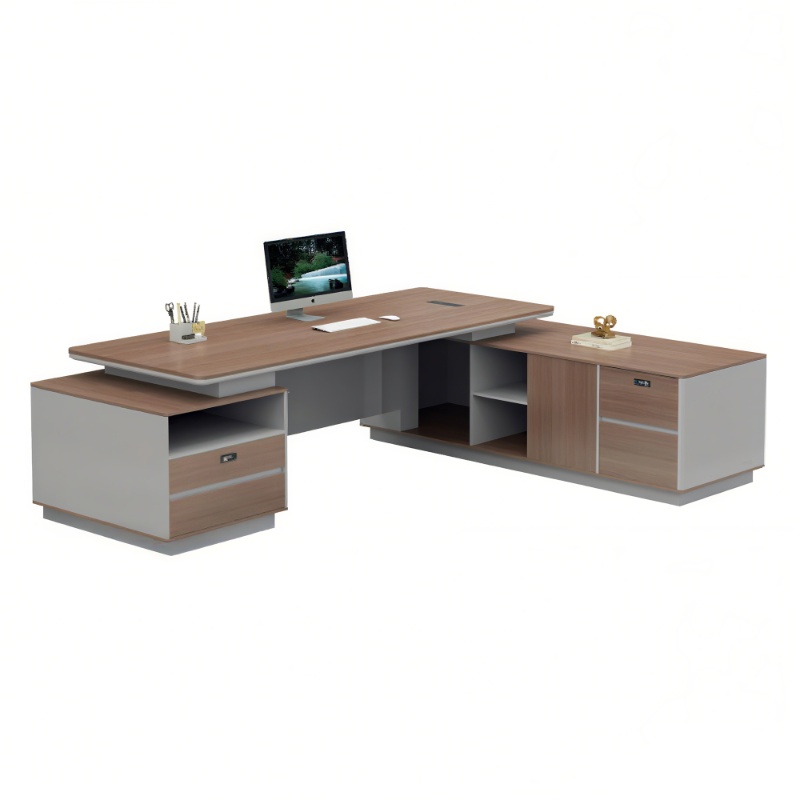 Desk Setup Corner - Современная угловая рабочая станция с интегрированным