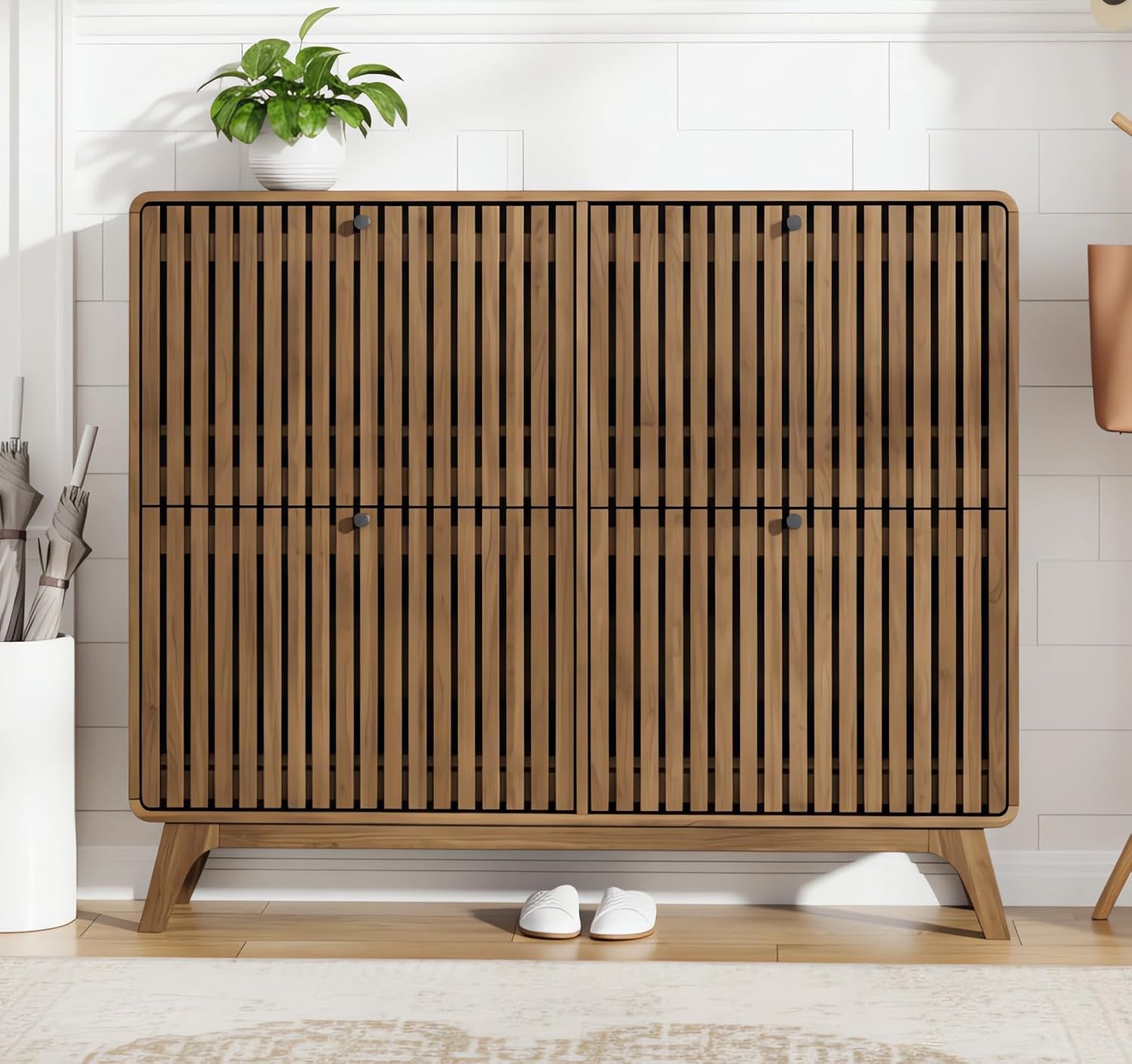 Drawer Organizer Bamboo - # Большой бамбуковый шкаф для обуви
