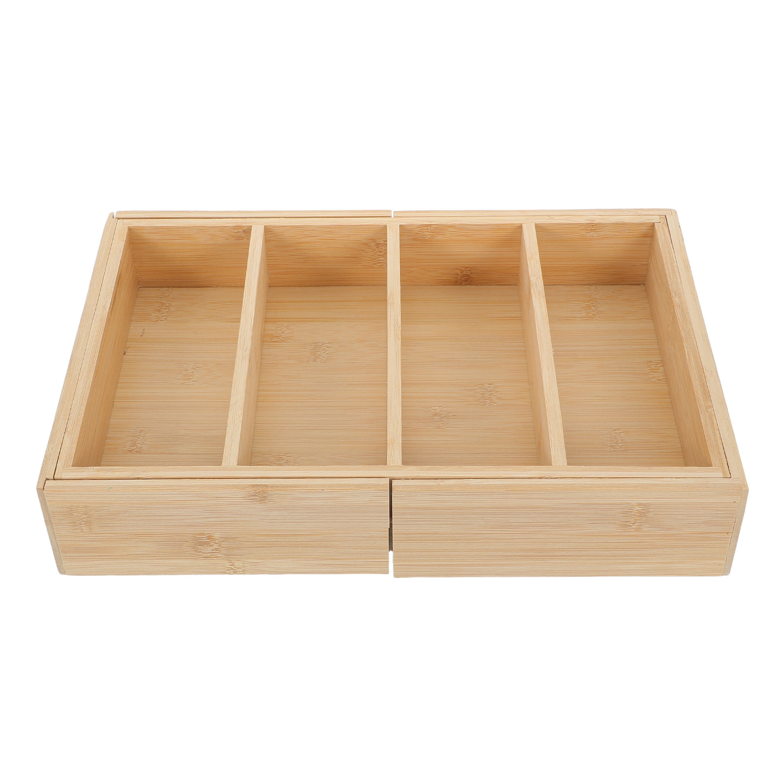 Drawer Organizer Bamboo - Бамбуковый расширяемый органайзер для полок, регулируемый