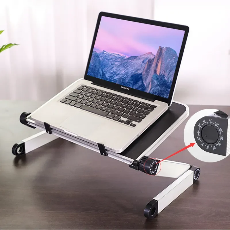 Регулируемая подставка для ноу – обзор и цена Desk Setup Notebook