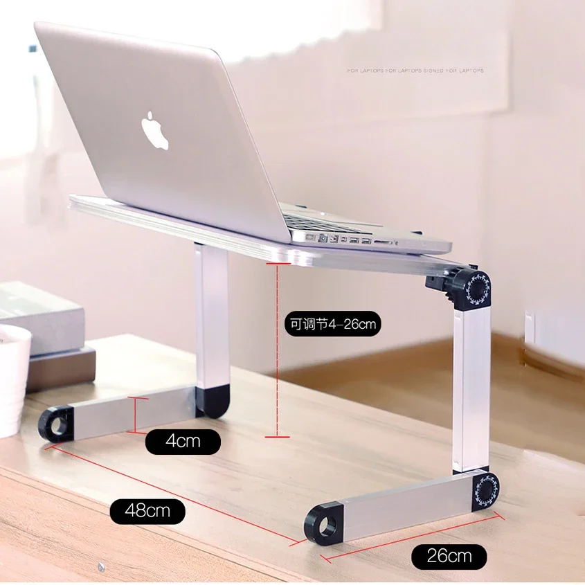 Регулируемая подставка для ноу – обзор и цена Desk Setup Notebook
