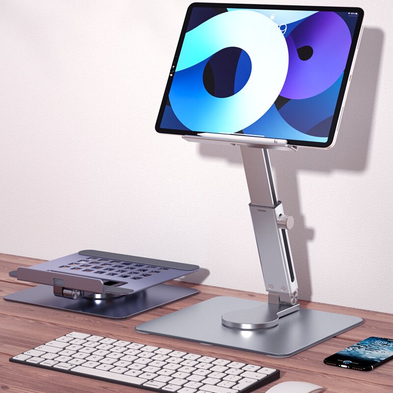 Алюминиевая подставка для план – обзор и цена Desk Setup Ipad