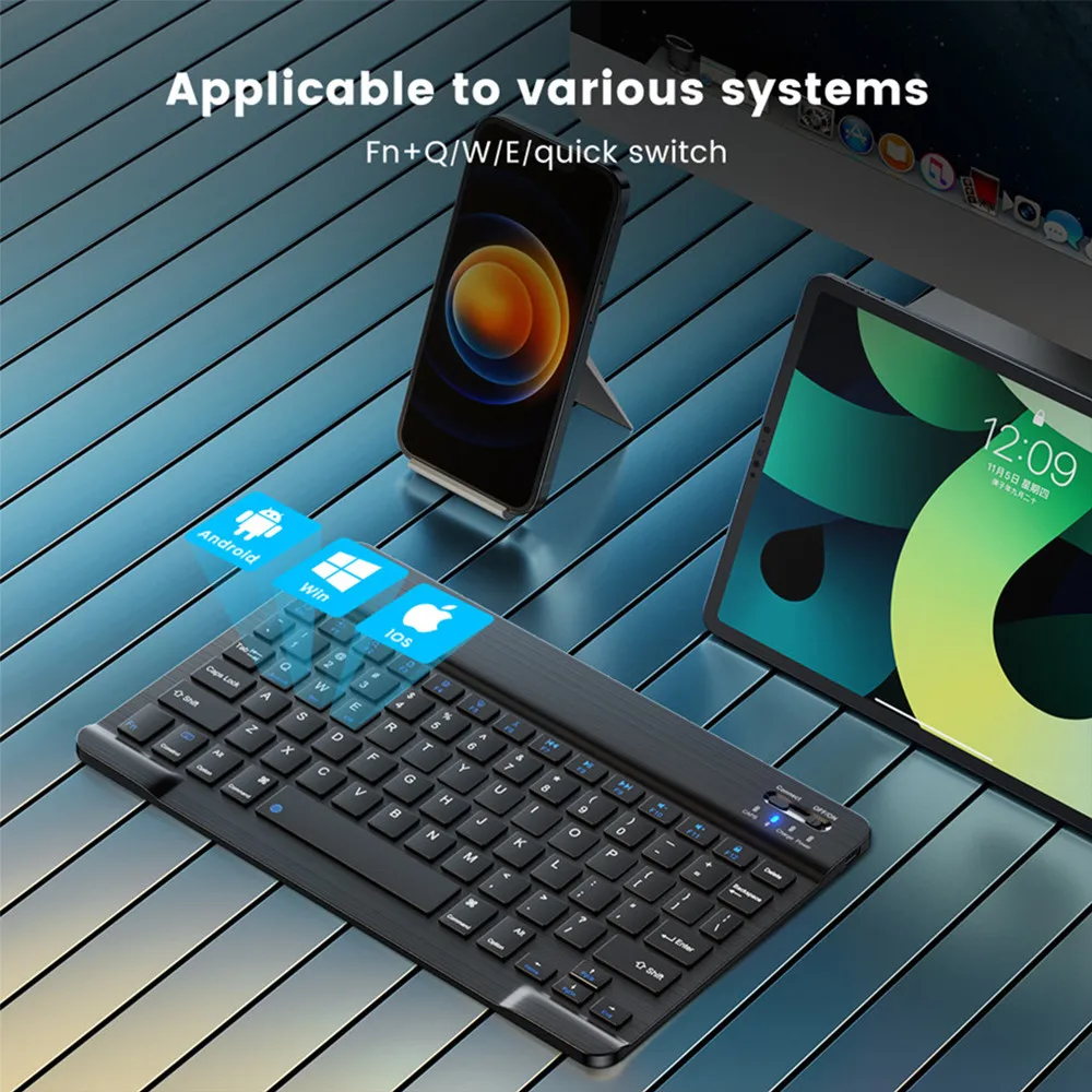 Новая беспроводная клавиатура  – обзор и цена Desk Setup Ipad