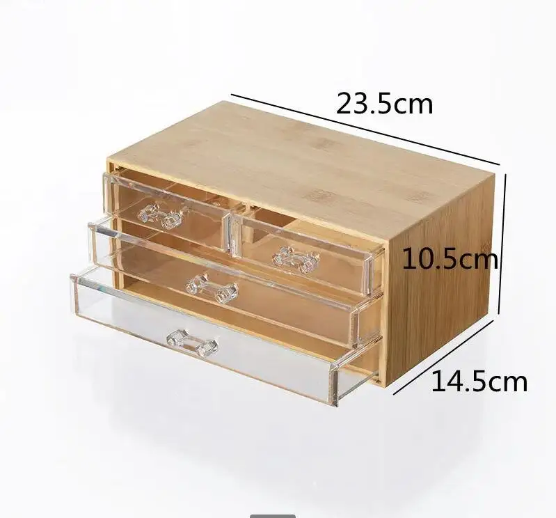 3-слойный бамбуковый ящик для  – обзор и цена Drawer Organizer Bamboo