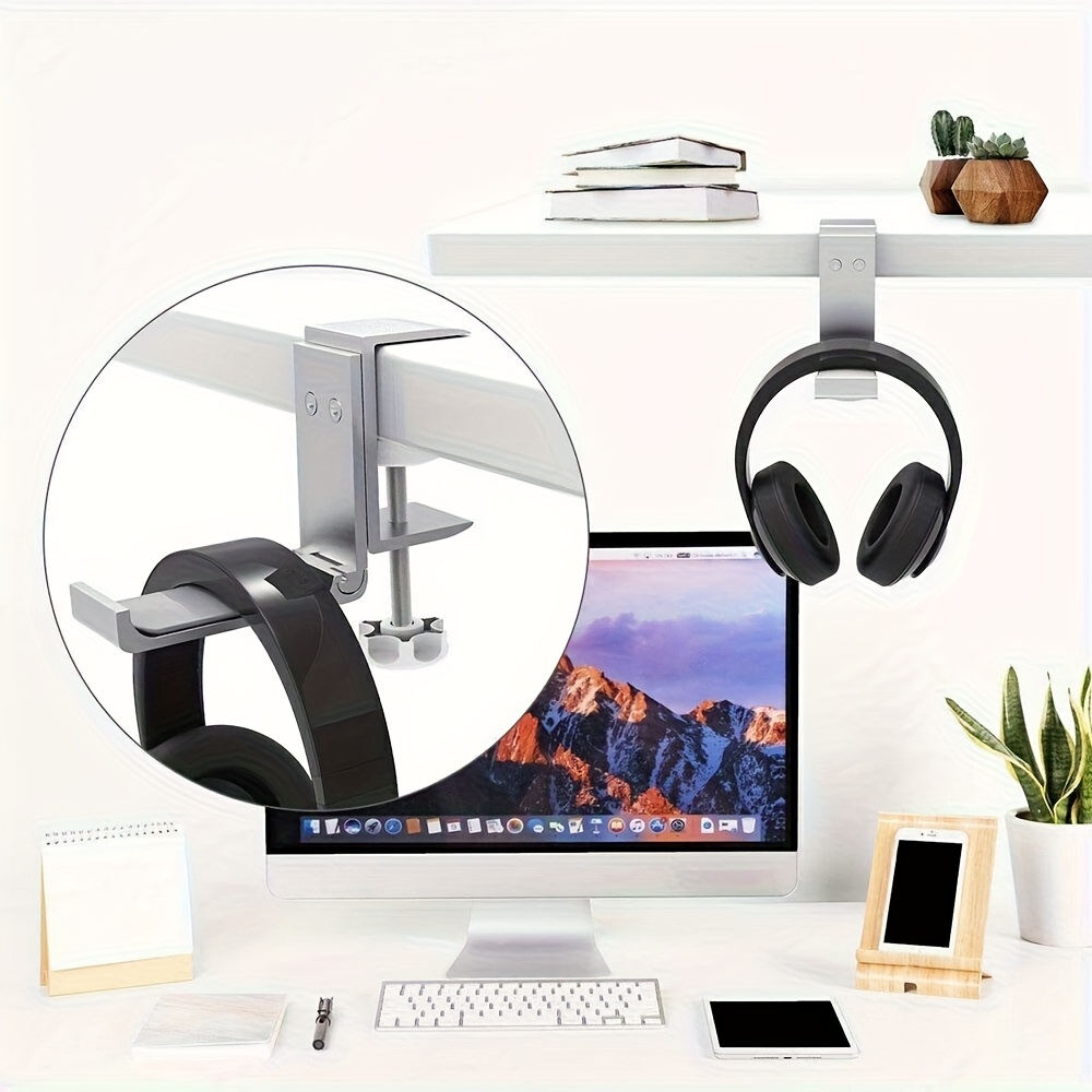 Цельноалюминиевый складной дер – обзор и цена Headphone Hook Under