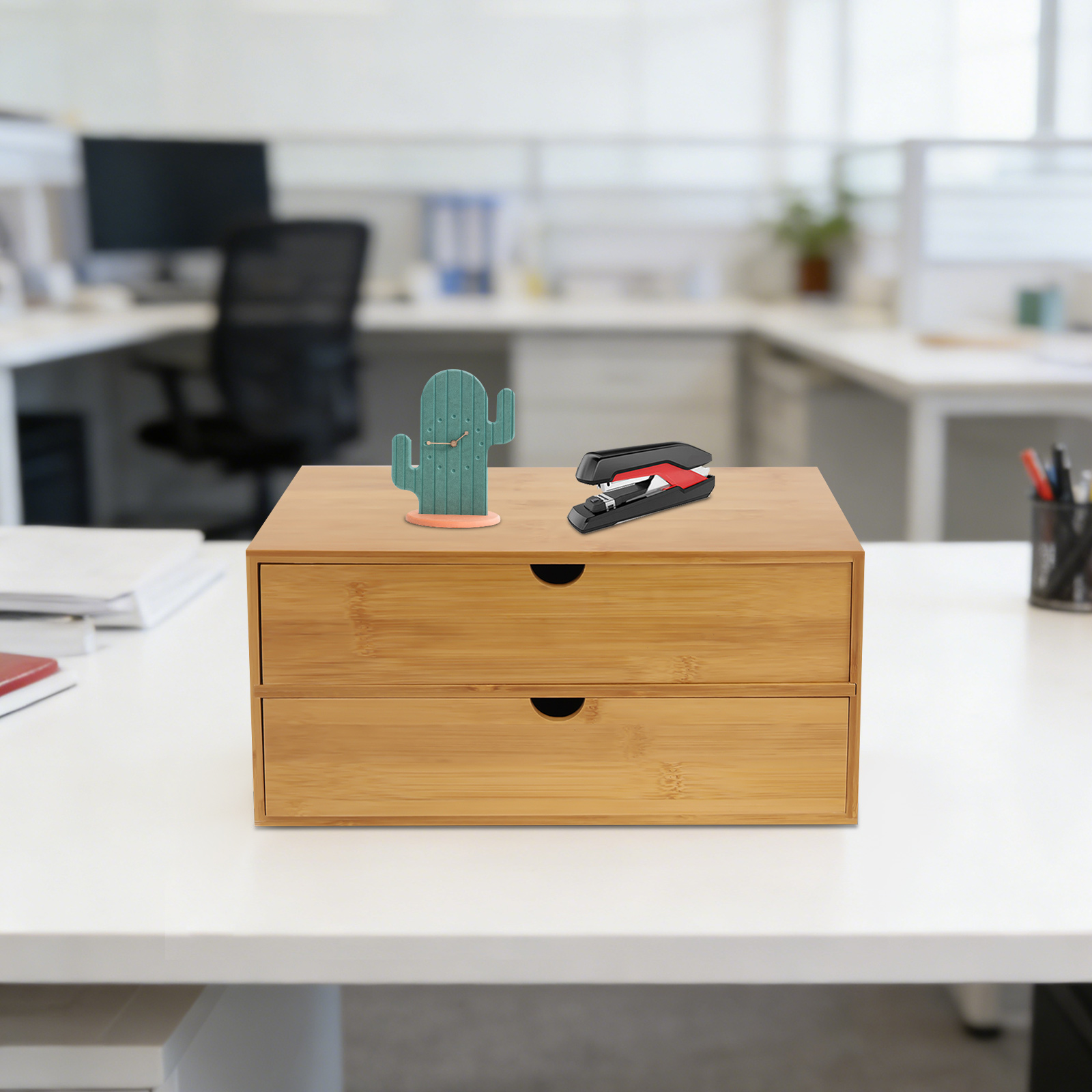 Настольный органайзер, коробка – обзор и цена Drawer Organizer Bamboo