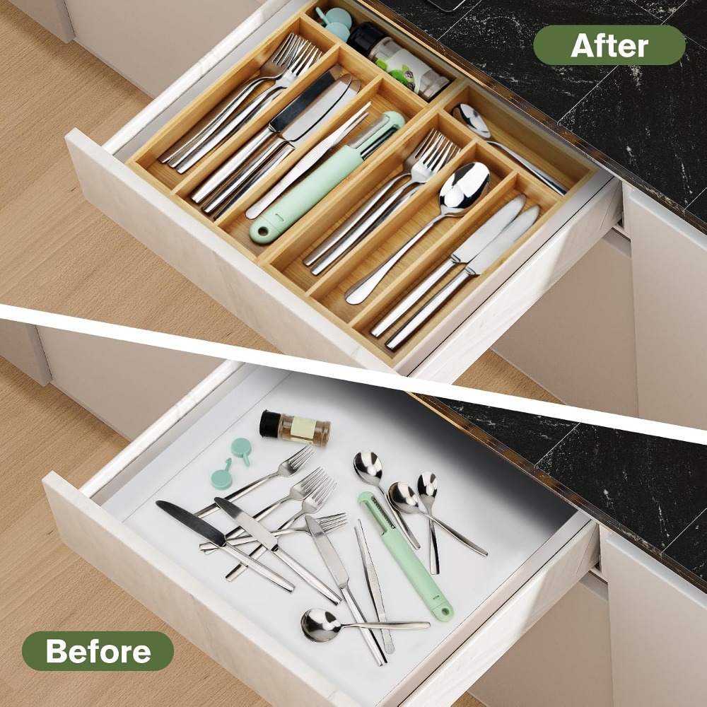 Самый продаваемый компактный о – обзор и цена Drawer Organizer Bamboo