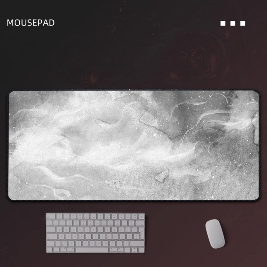Игровой коврик для мыши, серый – обзор и цена Desk Setup Grey