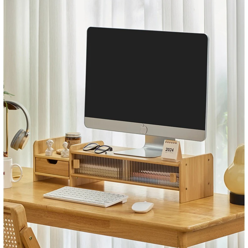 ‌ Подставка для монитора с рег – обзор и цена Drawer Organizer Bamboo