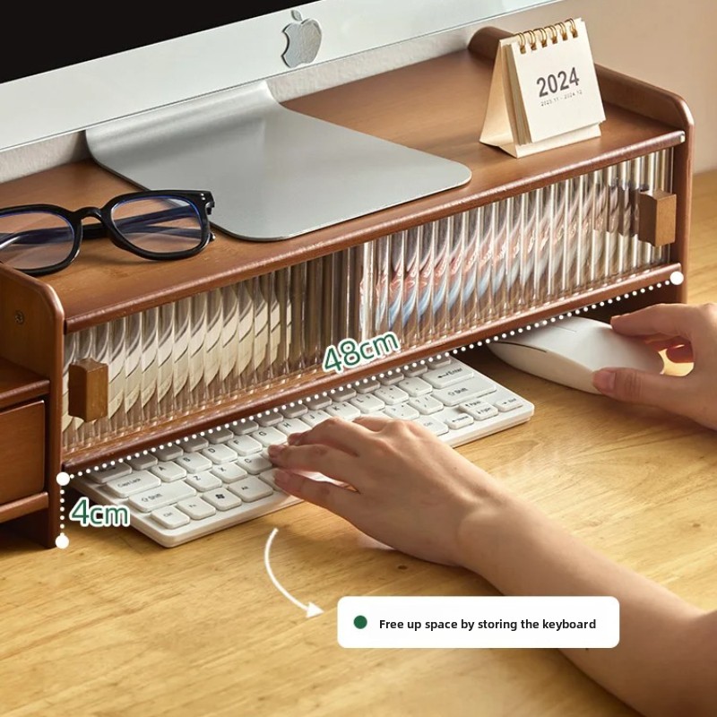 ‌ Подставка для монитора с рег – обзор и цена Drawer Organizer Bamboo