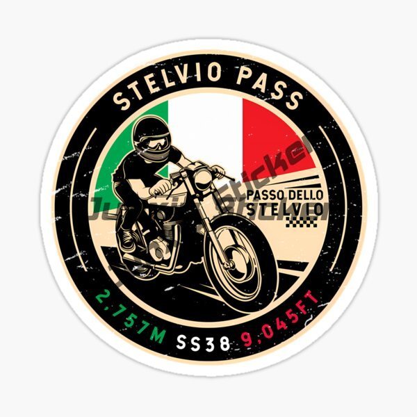 Наклейки STELVIO PASS ITALIA д – обзор и цена Desk Setup Room