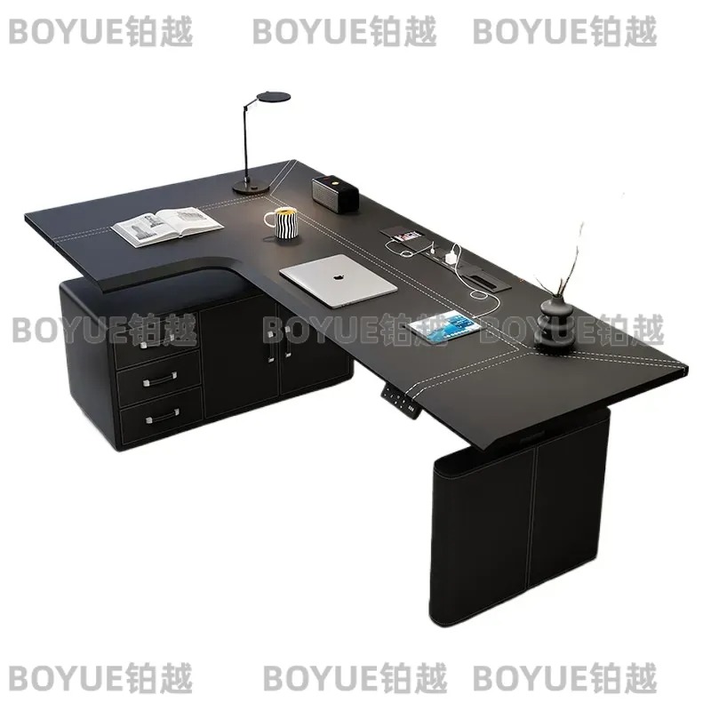 Угловой стол в форме буквы L с – обзор и цена Desk Setup Corner