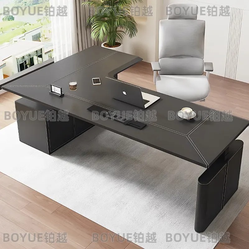 Угловой стол в форме буквы L с – обзор и цена Desk Setup Corner