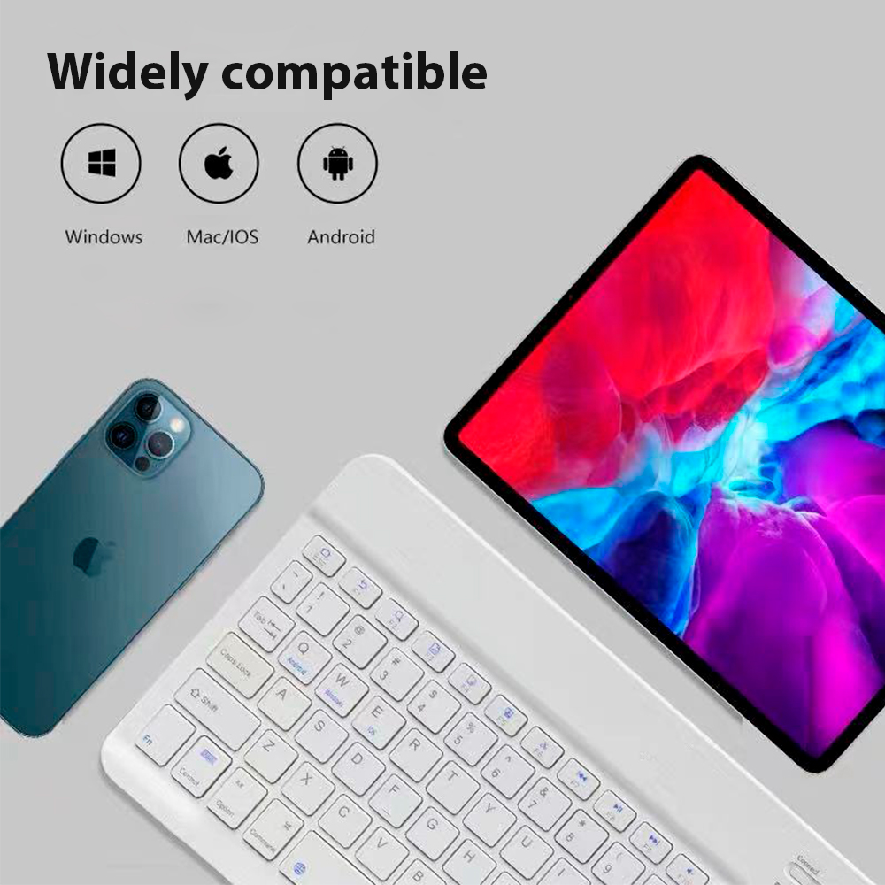 Беспроводная Bluetooth-клавиат – обзор и цена Desk Setup Ipad