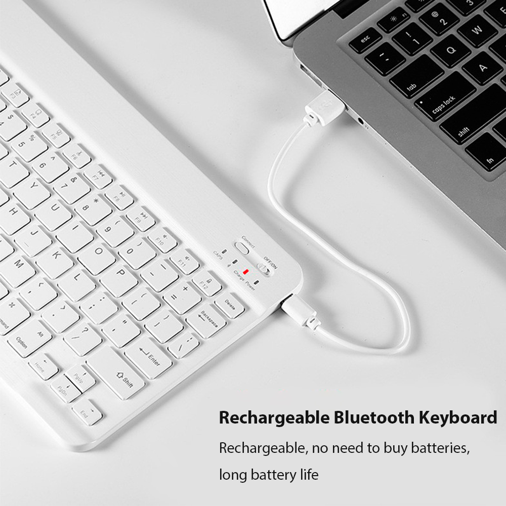 Беспроводная Bluetooth-клавиат – обзор и цена Desk Setup Ipad
