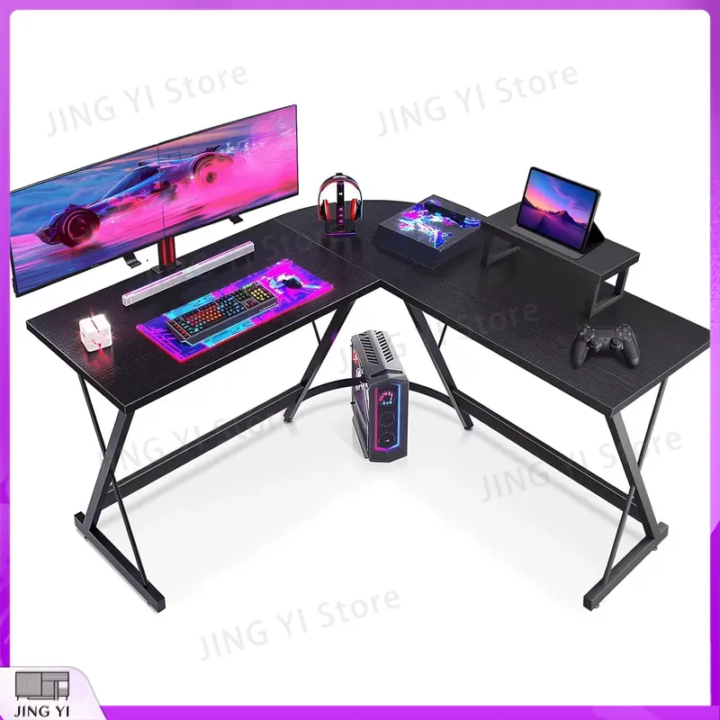 Игровой стол L-образной формы  – обзор и цена Desk Setup Corner