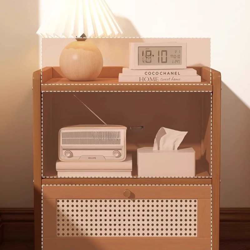 Прикроватная тумбочка из бамбу – обзор и цена Drawer Organizer Bamboo
