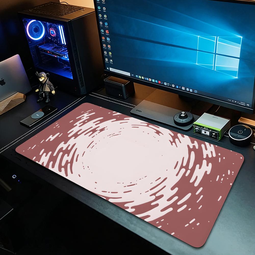 Серый коврик для мыши с тексту – обзор и цена Desk Setup Grey