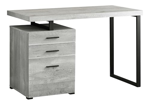 Компьютерный стол с тумбой для – обзор и цена Desk Setup Grey