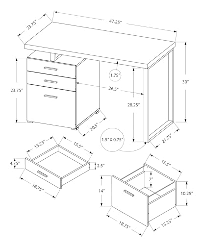 Компьютерный стол с тумбой для – обзор и цена Desk Setup Grey