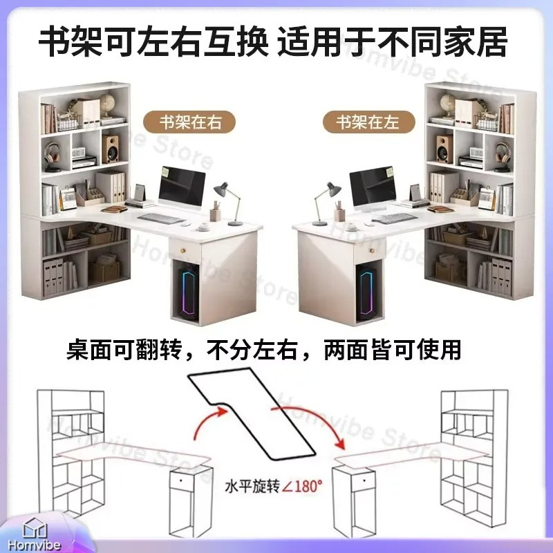 Угловой компьютерный стол L-об – обзор и цена Desk Setup Corner