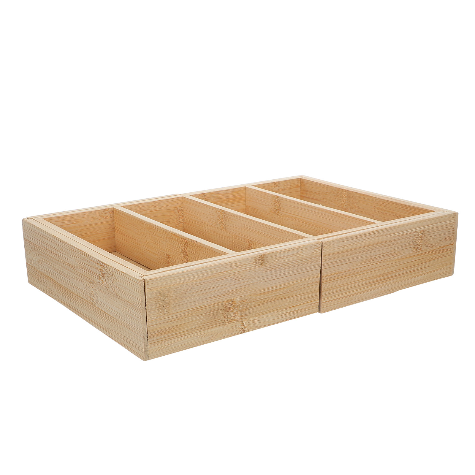 Бамбуковый расширяемый органай – обзор и цена Drawer Organizer Bamboo