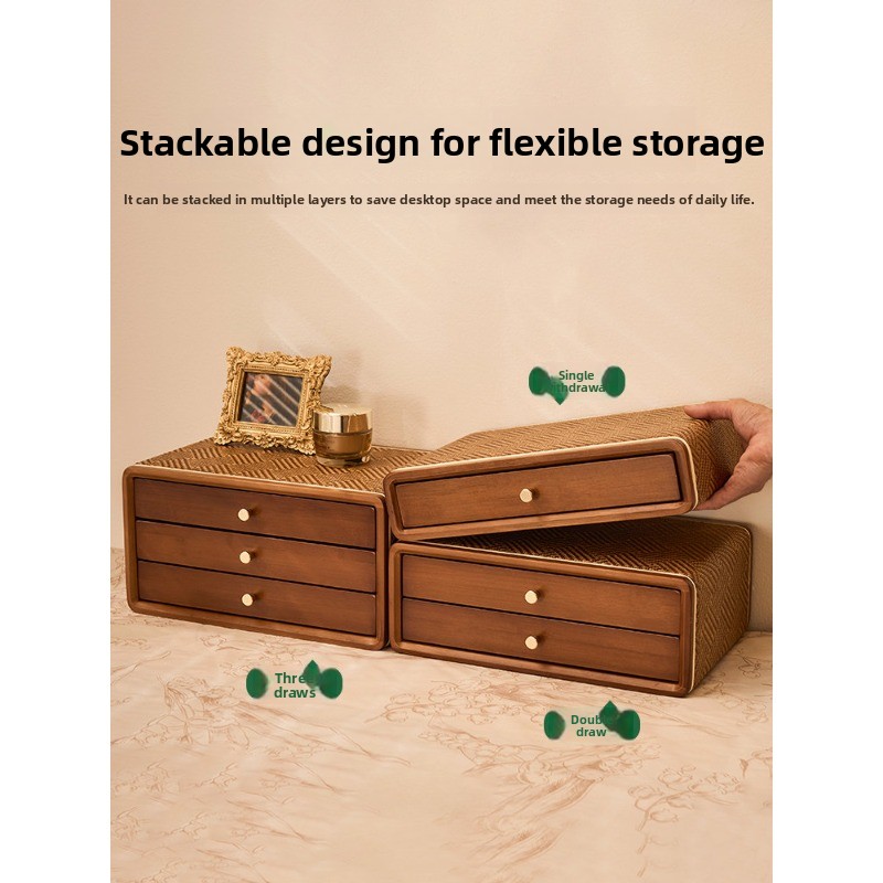 Винтажный настольный органайзе – обзор и цена Drawer Organizer Bamboo