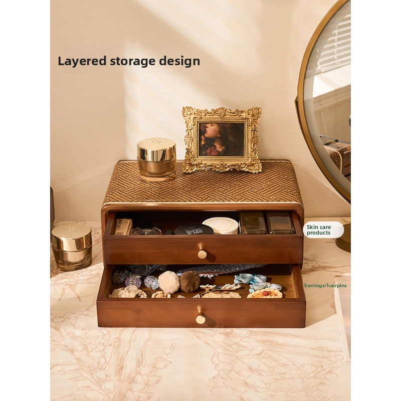 Винтажный настольный органайзе – обзор и цена Drawer Organizer Bamboo