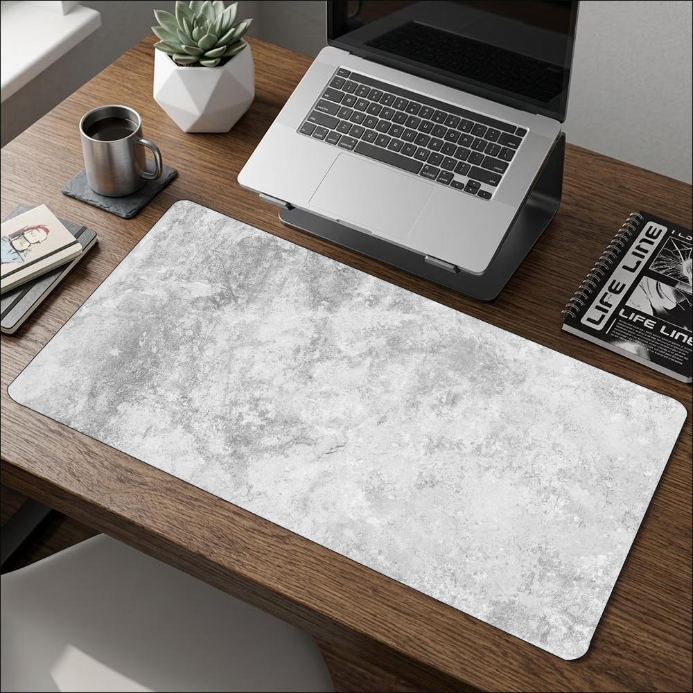 Минималистичный большой коврик – обзор и цена Desk Setup Grey