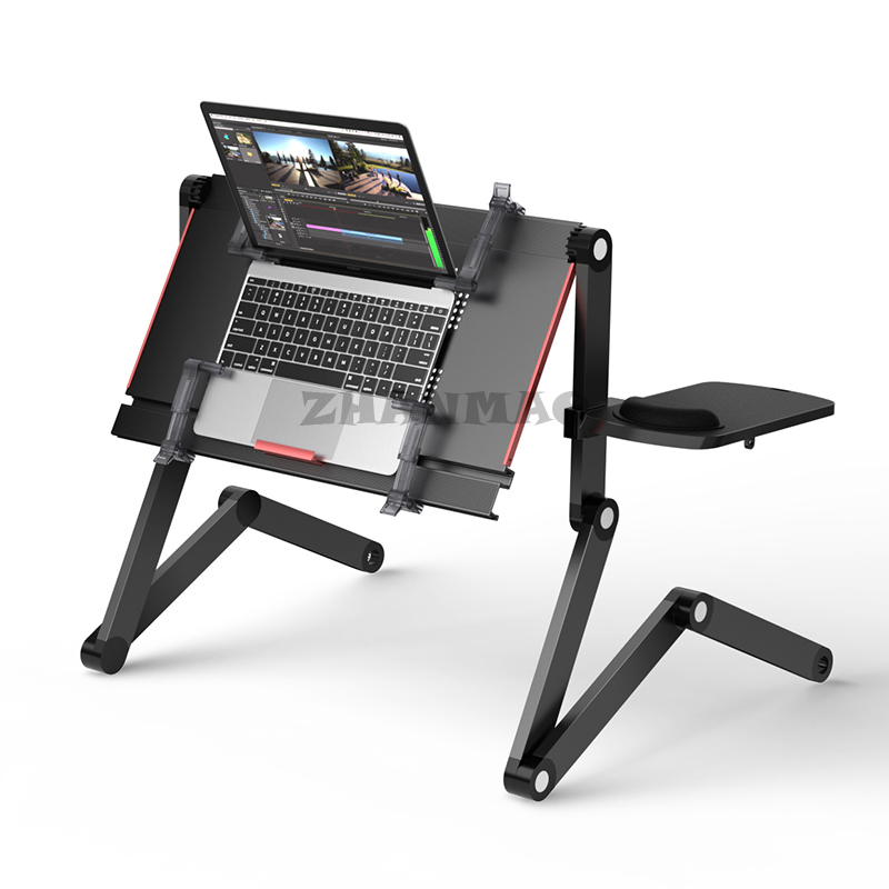 Лежащая плоская кровать, стол  – обзор и цена Desk Setup Notebook