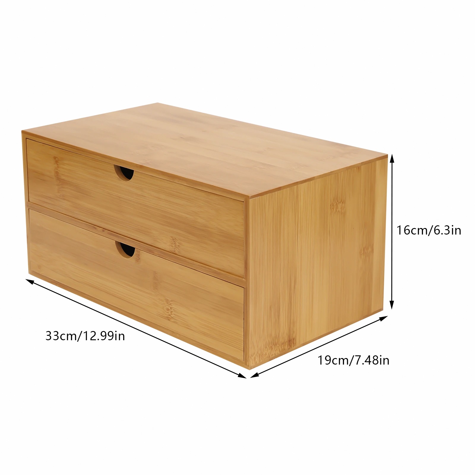 Настольный органайзер, коробка – обзор и цена Drawer Organizer Bamboo